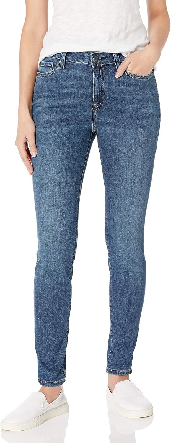 Amazon Essentials Women’s Mid-Rise Stretchy Skinny Jeans – Discontinued Colors