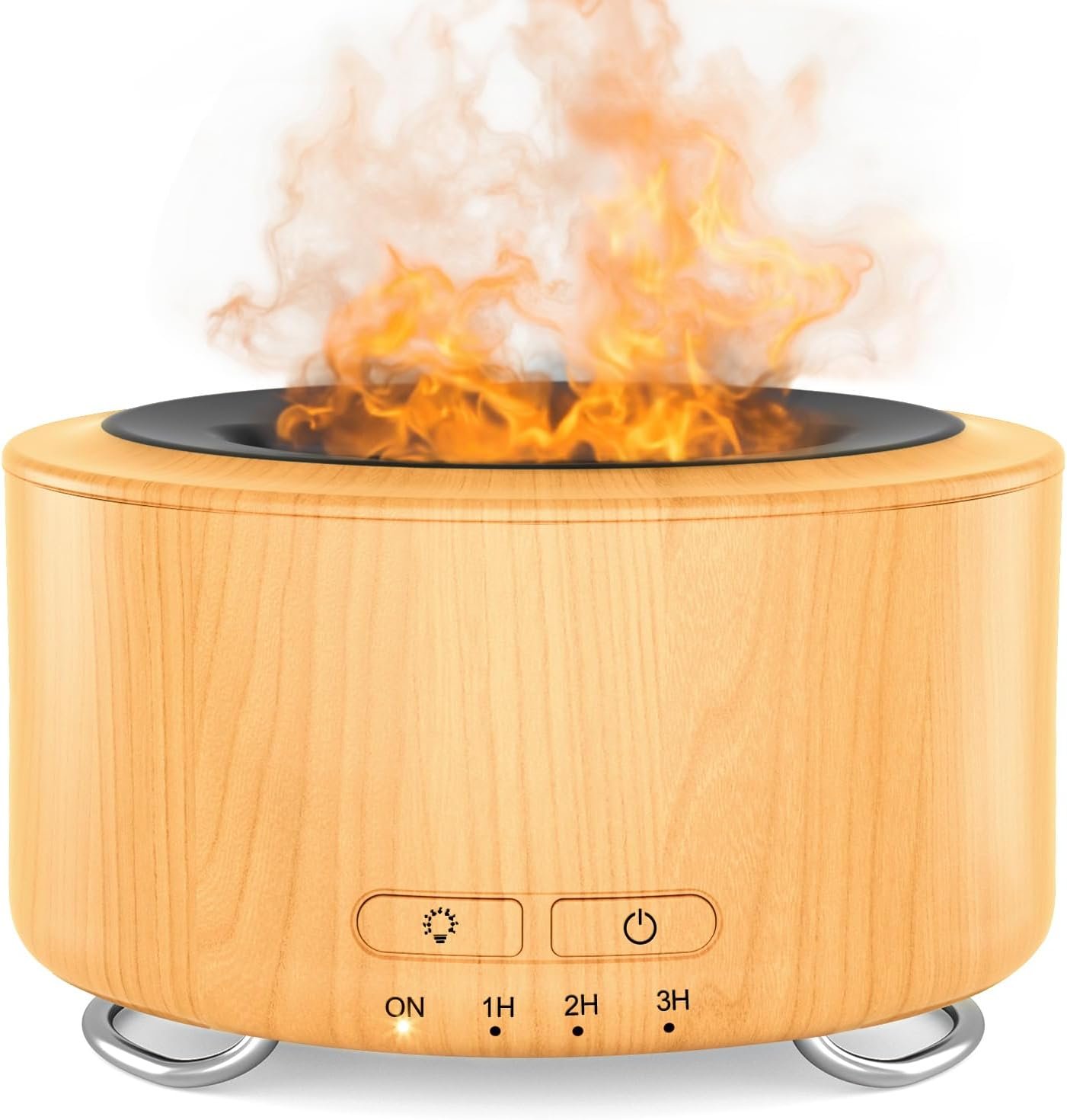 Aroma Diffuser for Office: 500ML Essential Oil Diffuser for Hotel Home Yoga Room, Humidifier with 9 Colors LED Night Light for Kids/Women Home Relaxation, Lemon Yellow