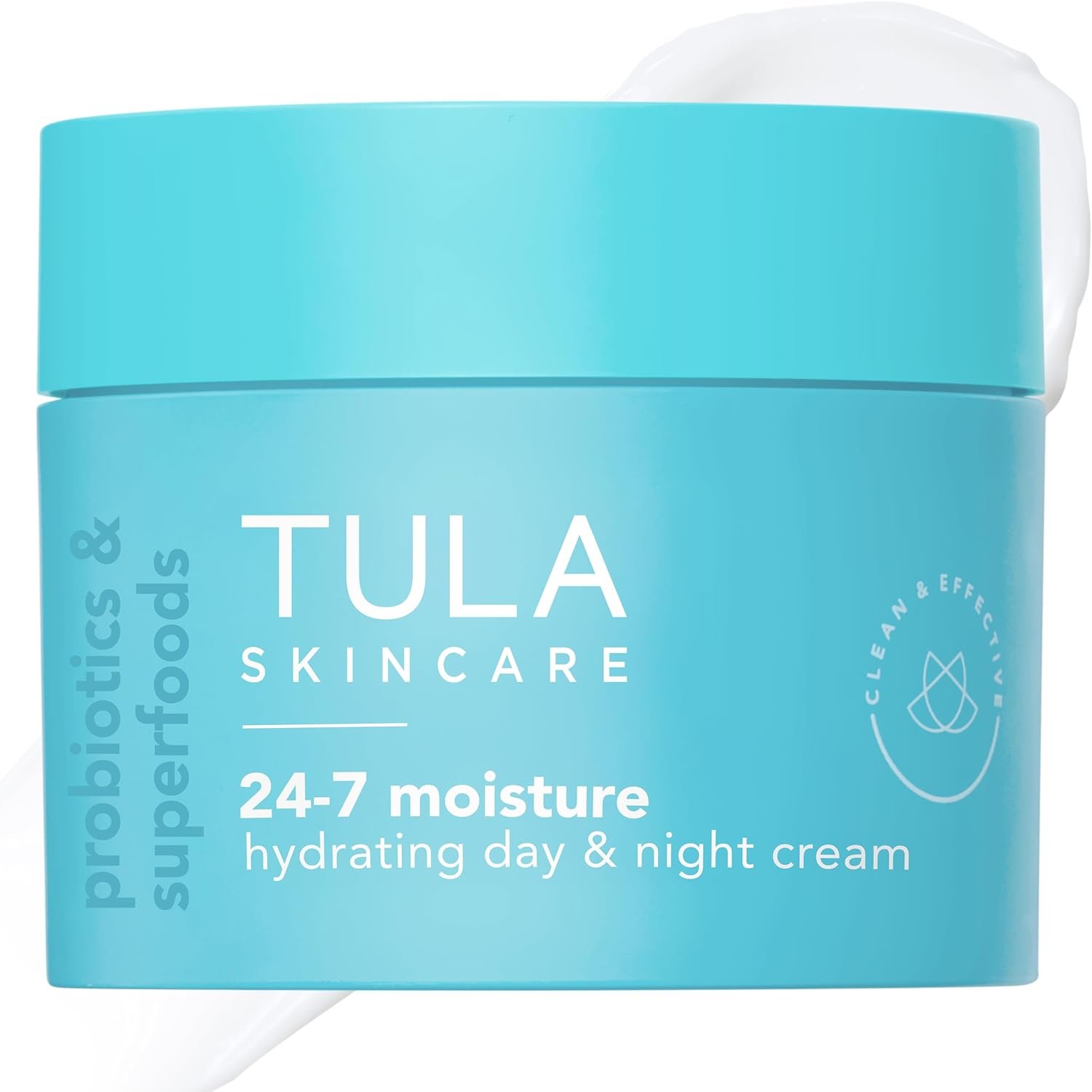 TULA Skin Care 24-7 Hydrating Day & Night Cream – Nourishing Moisturizer for Face, Maintain Skin Balance & Improve Skin Smoothness, Contains Watermelon & Apple Extract
