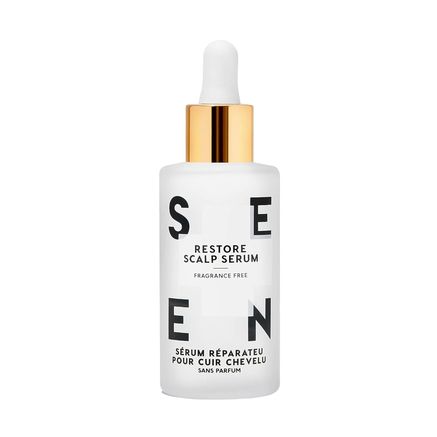SEEN Restore Scalp Serum, Fragrance-Free – Clinically Proven, Dermatologist-Developed Hydrating Serum, Promotes Healthy Scalp, Safe for Sensitive & Eczema-Prone Skin