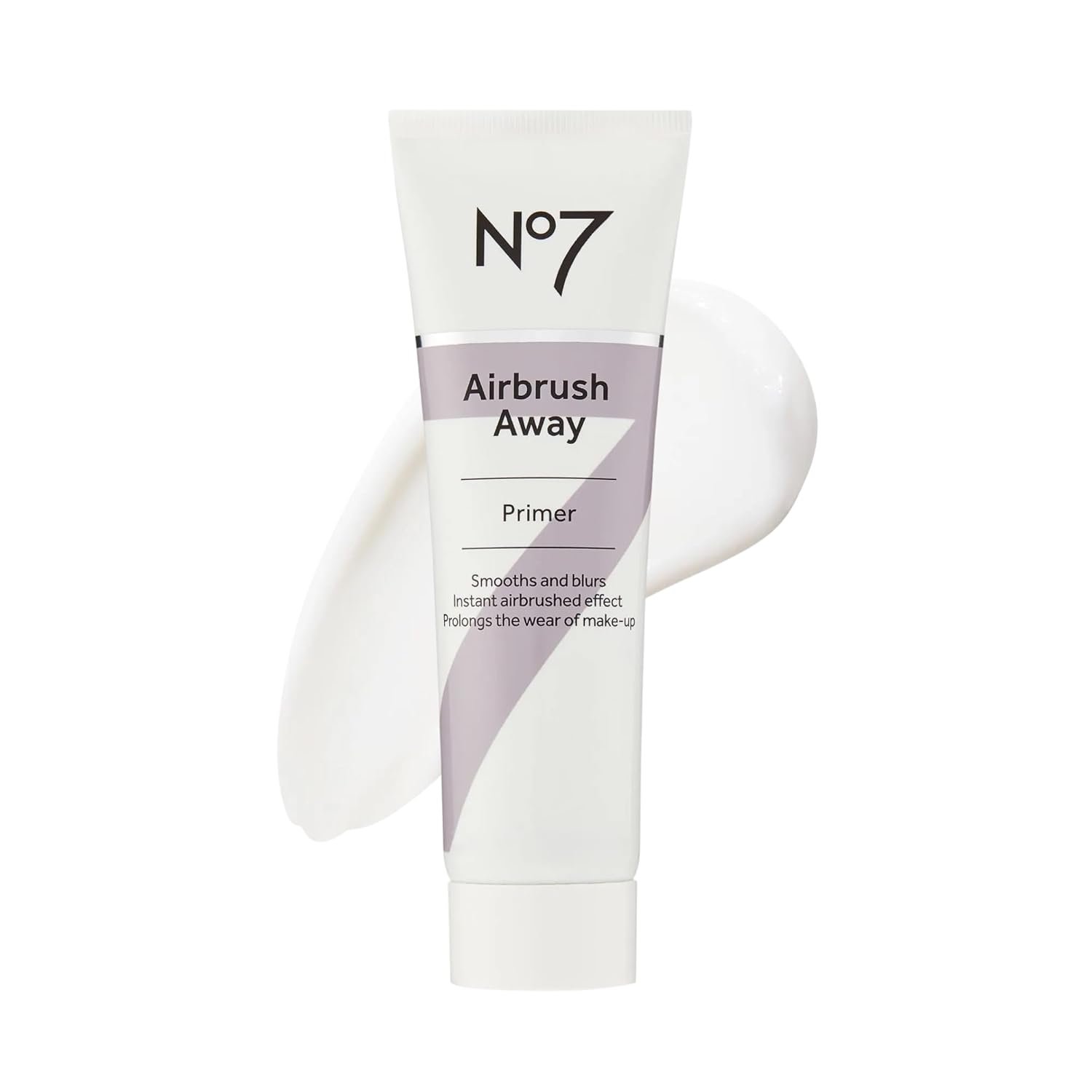 No7 Airbrush Away Face Primer – Hydrating Makeup Primer with Hyaluronic Acid – Helps to Smooth the Appearance of Fine Lines & Wrinkles for Seamless Makeup Application (30ml)