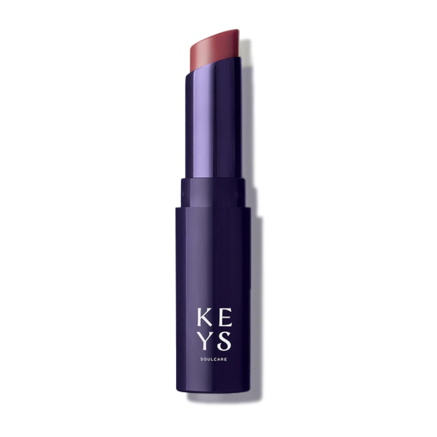 Keys Soulcare Comforting Tinted Lip Balm, Moisturizes, Smooths & Softens Dry Lips with Shea Butter, Buildable Sheer Color, Long-Lasting, Vanilla Scent