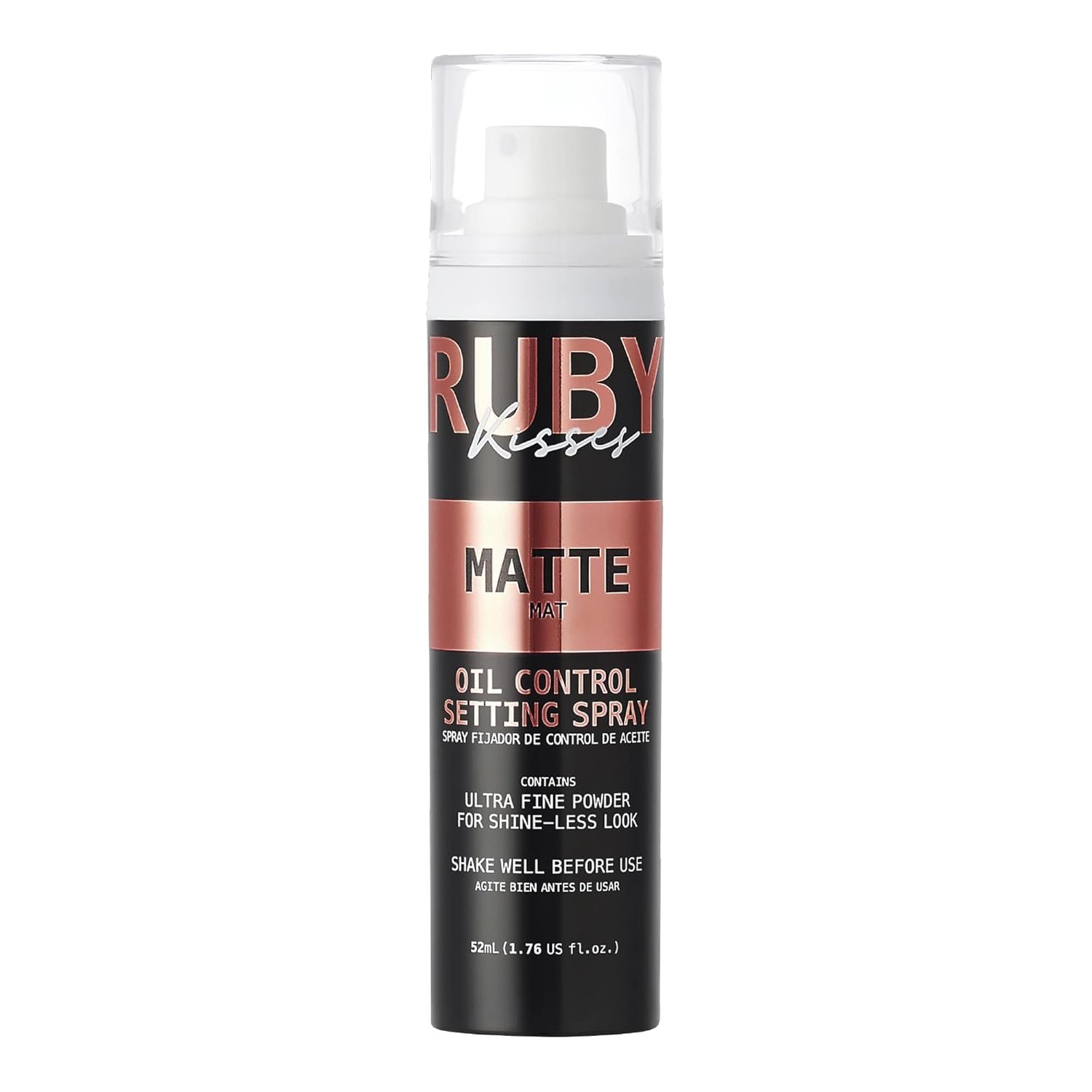 Ruby Kisses Setting Spray – Ultra-fine mist, Sets makeup, Long-Lasting Formula for a Flawless Finish (Matte)