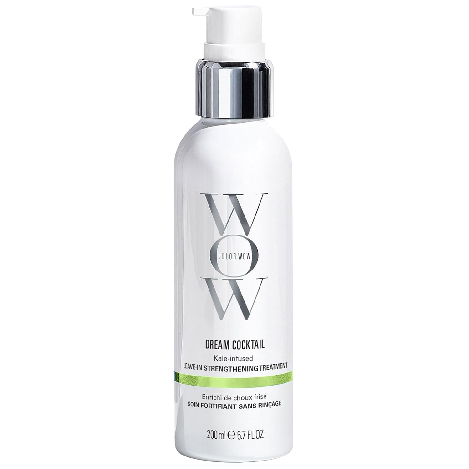 COLOR WOW Dream Cocktail Kale Infused Leave-in Treatment – for fragile, damaged hair | Reduce hair breakage by 50% in a single use | Powerful heat protectant