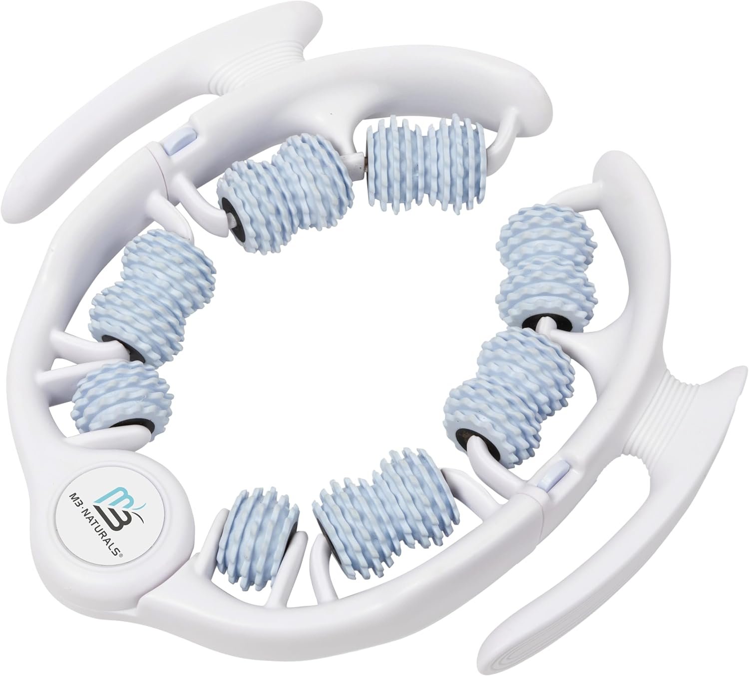 Anti Cellulite Roller & Lymphatic Drainage Massager | Fascia Blaster for Contoured & Smoother Skin | Tool for Sore Arms, Legs, Stomach & Buttocks by M3 – Multicolor