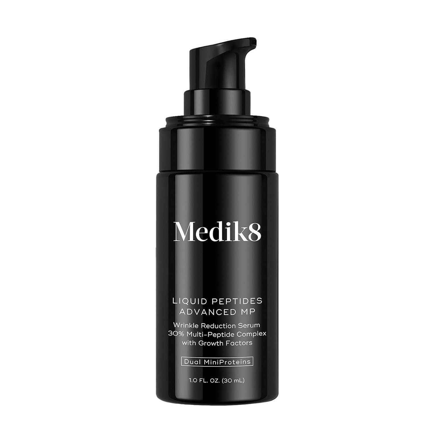Medik8 Liquid Peptides Advanced MP – Peptide Serum – Face Serum for Wrinkle Reduction – Hydrating and Supports Collagen, Hyaluronic Acid – 1 oz