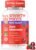 SmartyPants Kids Sleep Gummies Supplement Zero Melatonin: L Theanine, Lemon Balm & Magnesium, Sleep Aid, Strawberry Flavor, 60 Count