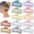 3.5 Inch Square and Rectangular Hair Clips – 12 Pcs Claw Clips for Thick and Thin Hair, Rectangle Jaw Clips in Bulk, Hair Accessories for Women and Girls – Ice Cream