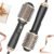 Lopeie Hair Dryer Brush Blow Dryer Brush in One, 4 in 1 Hair Dryer and Styler Volumizer with Oval Barrel, Professional Salon Hot Air Brush for All Hair Types, Gold