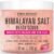First Botany Body Scrub – Natural Exfoliating Salt Scrub & Body and Face Souffle helps with Moisturizing Skin, Acne, Cellulite, Dead Skin Scars, Wrinkles (Himalayan Salt)