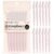 Kitsch Dermaplane Razor for Women Face – Face Razors for Women & Men, Eyebrow Trimmer & Face Shaver – Exfoliating Facial Razor & Skin Care Tool for Smoother Skin – Blush, 12 pcs