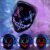 BOMLY Halloween Purge Light Up Scary Mask – LED EL Wire Mask for Festival Party Gifts