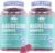 Magnesium Complex Gummies 400 mg for Women Men, Triple Calm Magnesium Glycinate Malate Citrate w/Prebiotics & Probiotics, Vitamin B6 D3, Chelated Magnesium Supplement Gummy – Vegan, Sugar Free, 120Ct