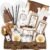 Valentines Day Gifts Bath and Body Gift Basket Set for Women – Coconut Vanilla Gift, Spa Gift Basket 17-Piece Bath Gift Set Self Care Gift for Mothers Day, Fathers Day, Birthday, Christmas Gifts