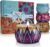 Scented Candles Gift Set,8% Essential Oil,4 Pack Aromatherapy Candle,Stress Relief Gifts for Women,120H Burning, Candles for Home Scented, Ideal for Birthday,Thanksgiving, Mother’s Day,Valentine’s Day